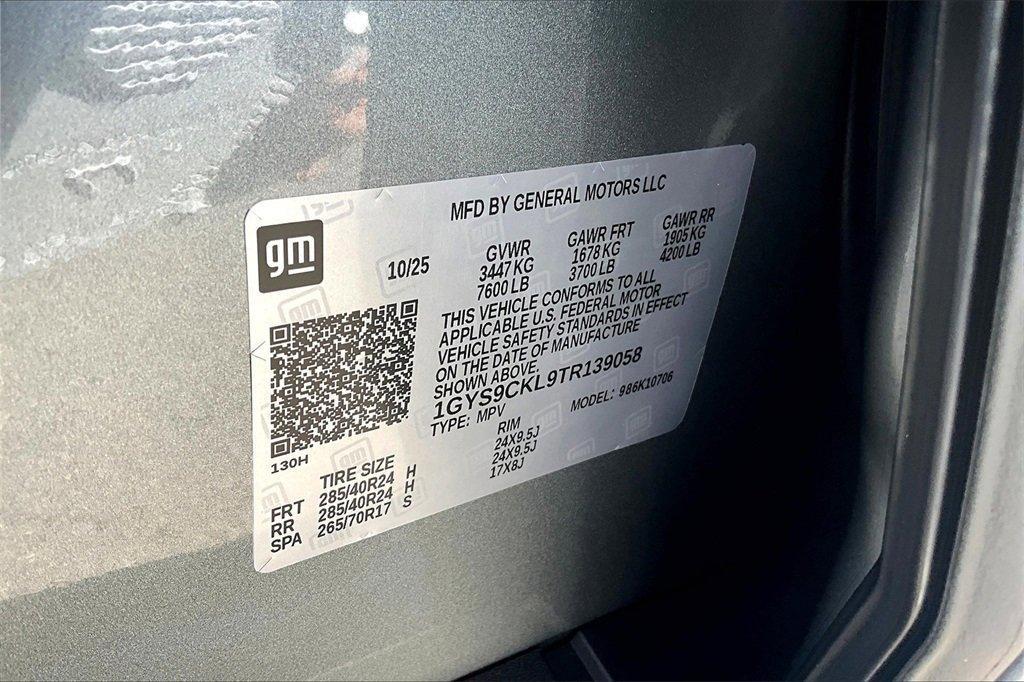 new 2026 Cadillac Escalade car, priced at $118,960