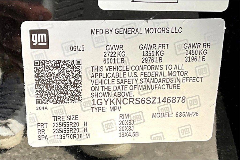 new 2025 Cadillac XT5 car, priced at $57,290