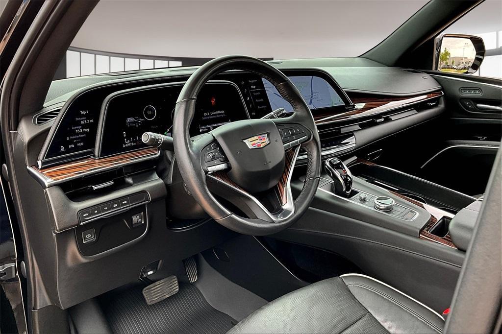 used 2021 Cadillac Escalade car, priced at $63,500