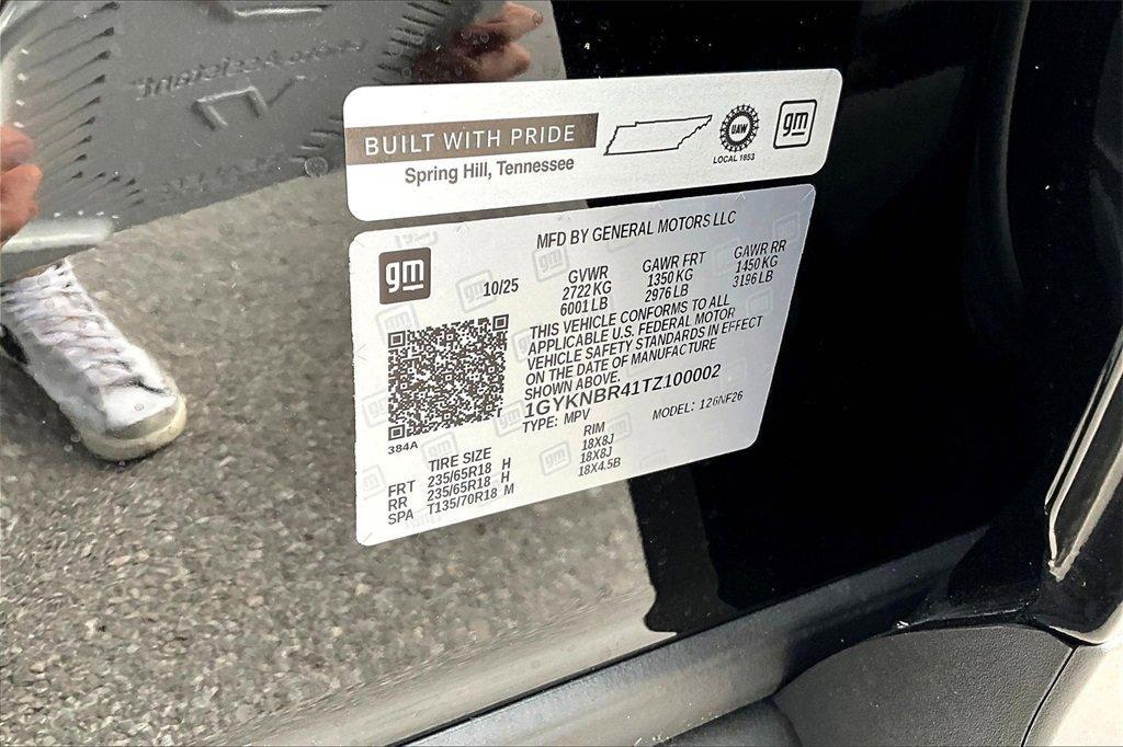 new 2026 Cadillac XT5 car, priced at $47,845