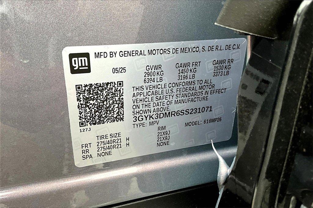 new 2025 Cadillac OPTIQ car, priced at $59,209