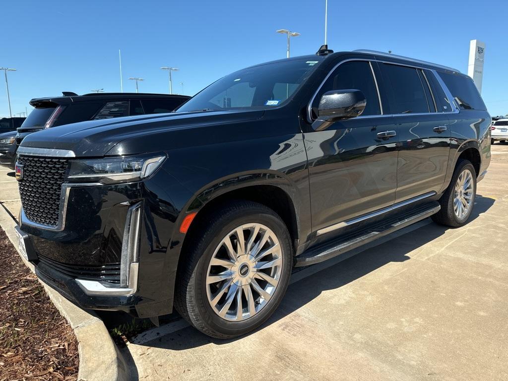 used 2023 Cadillac Escalade ESV car, priced at $60,000