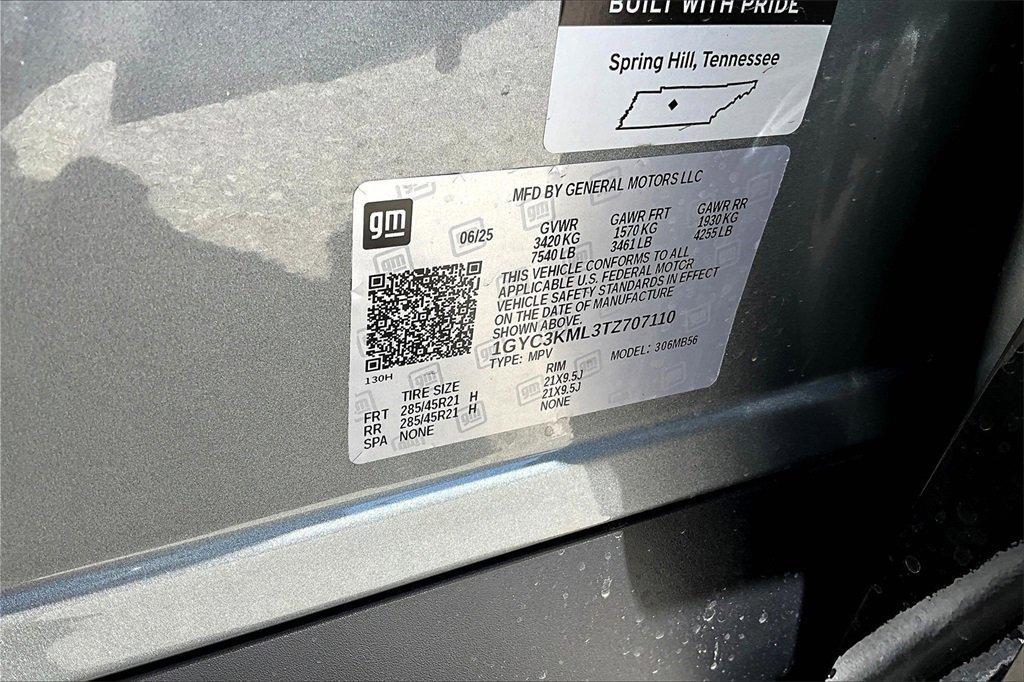 new 2026 Cadillac VISTIQ car, priced at $80,285