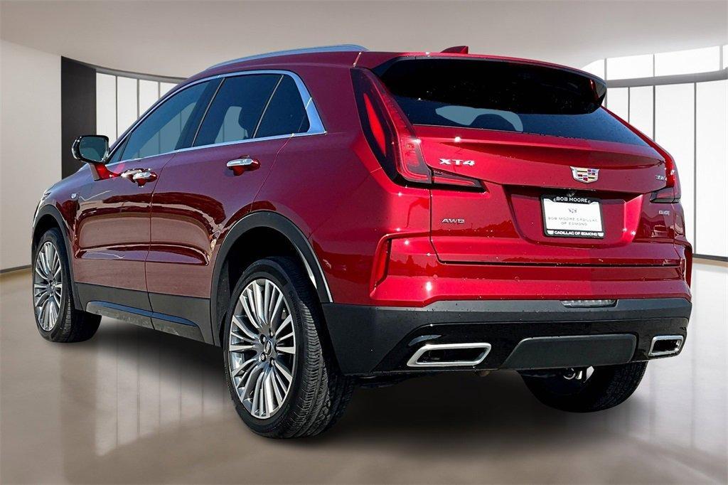 new 2025 Cadillac XT4 car, priced at $52,090