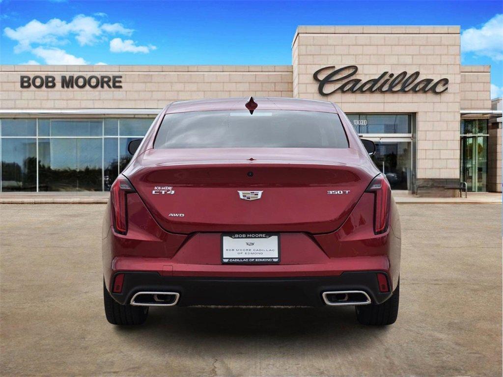 new 2025 Cadillac CT4 car, priced at $46,160