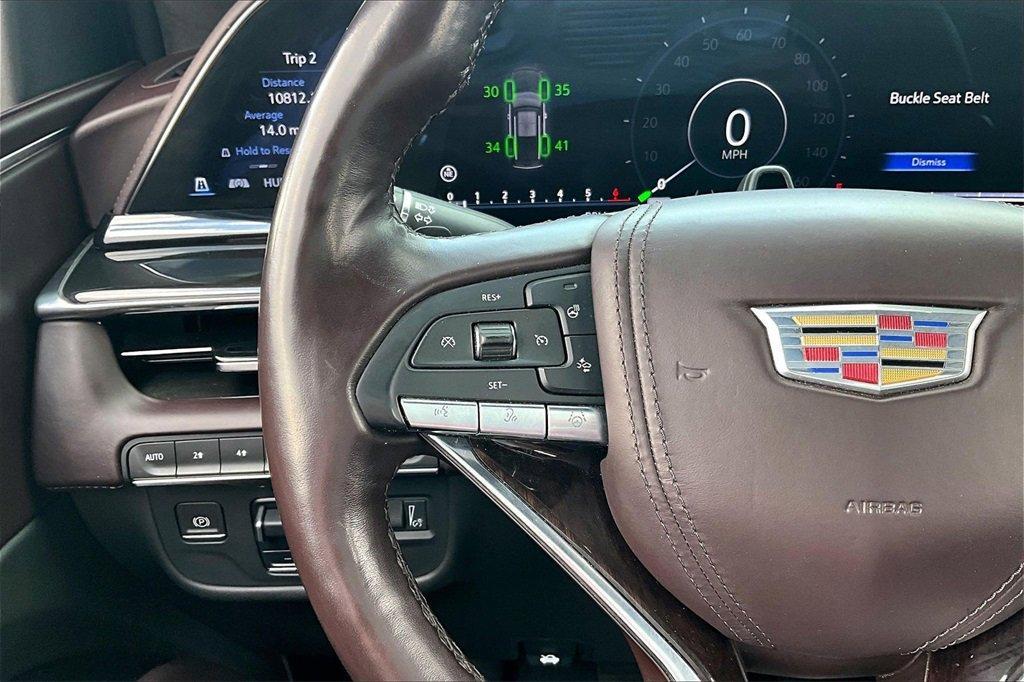 used 2023 Cadillac Escalade ESV car, priced at $68,380