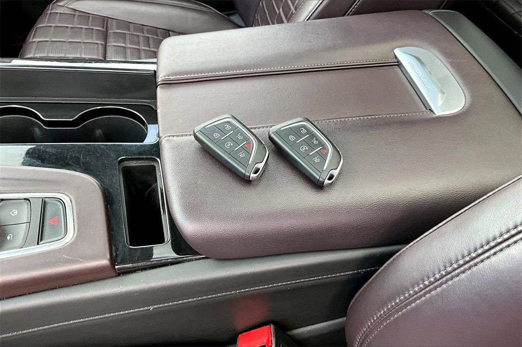 used 2023 Cadillac Escalade ESV car, priced at $68,380