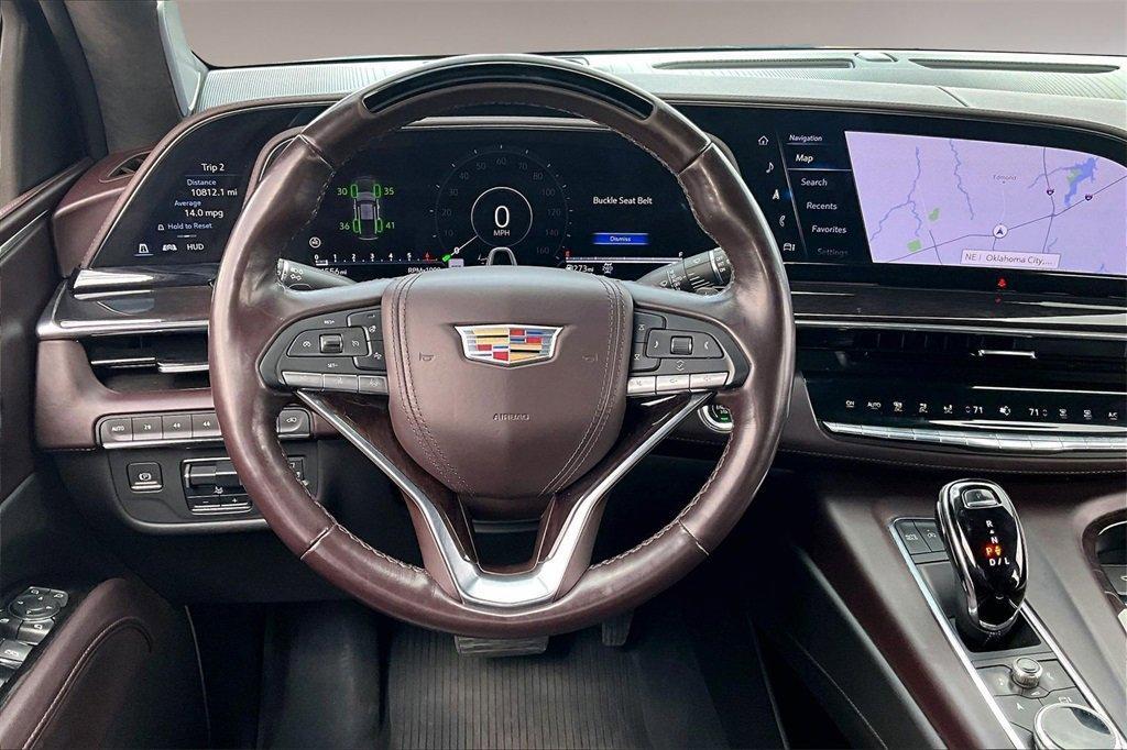 used 2023 Cadillac Escalade ESV car, priced at $68,380