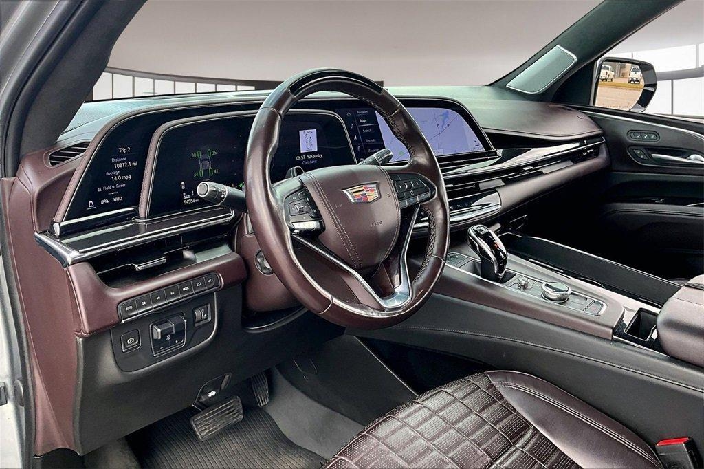 used 2023 Cadillac Escalade ESV car, priced at $68,380