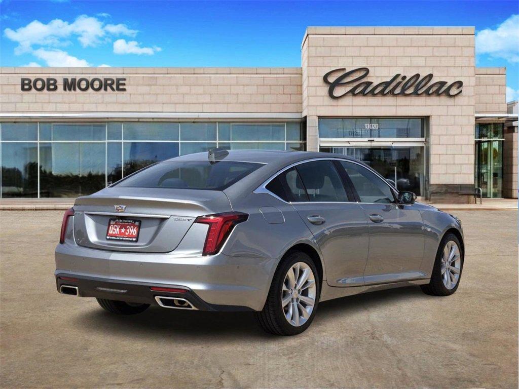 new 2025 Cadillac CT5 car, priced at $58,455