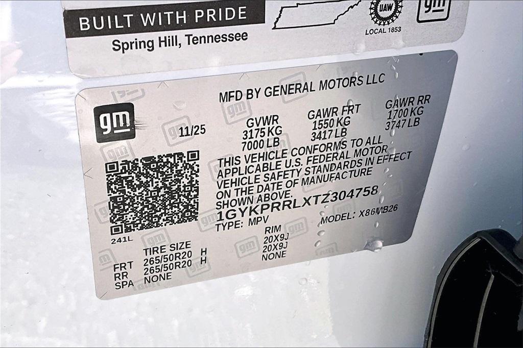 new 2026 Cadillac LYRIQ car