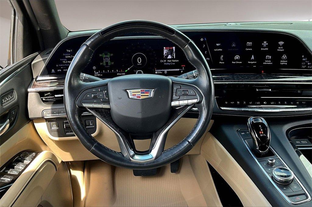 used 2023 Cadillac Escalade car, priced at $65,311