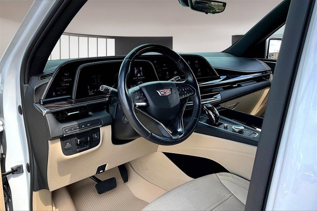 used 2023 Cadillac Escalade car, priced at $65,311