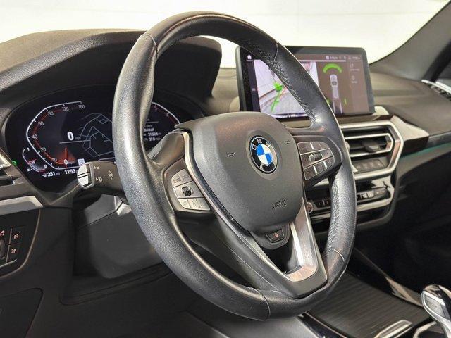 used 2022 BMW X3 car, priced at $34,980