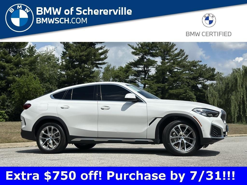 used 2023 BMW X6 car, priced at $59,980