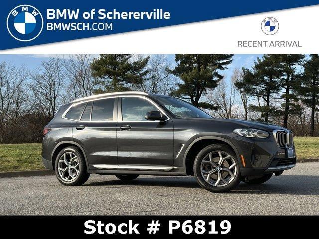 used 2022 BMW X3 car, priced at $36,980