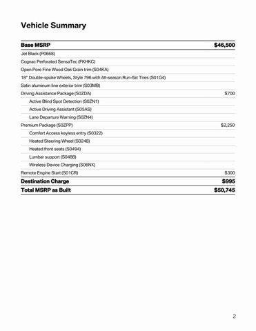 new 2024 BMW 330 car, priced at $50,745