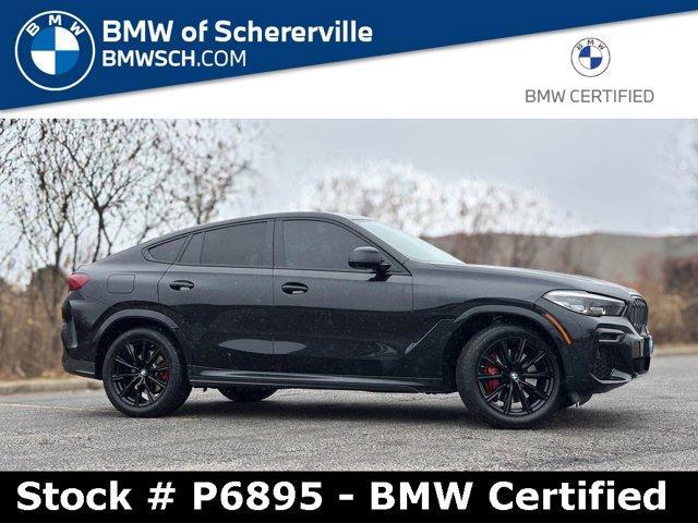 used 2022 BMW X6 car, priced at $56,980