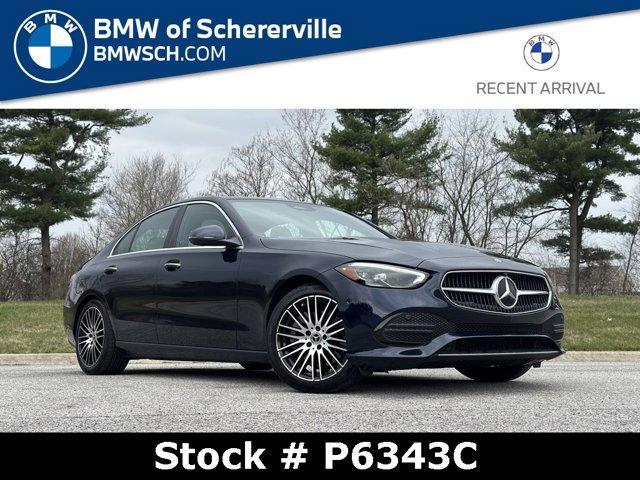used 2022 Mercedes-Benz C-Class car, priced at $38,980