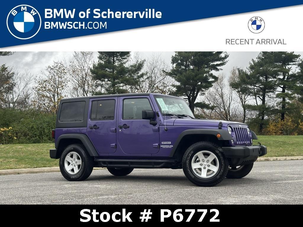 used 2017 Jeep Wrangler Unlimited car, priced at $15,935