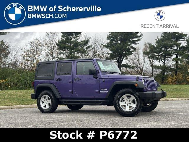 used 2017 Jeep Wrangler Unlimited car, priced at $20,980