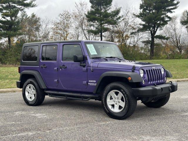 used 2017 Jeep Wrangler Unlimited car, priced at $20,980