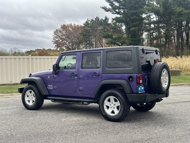 used 2017 Jeep Wrangler Unlimited car, priced at $15,935