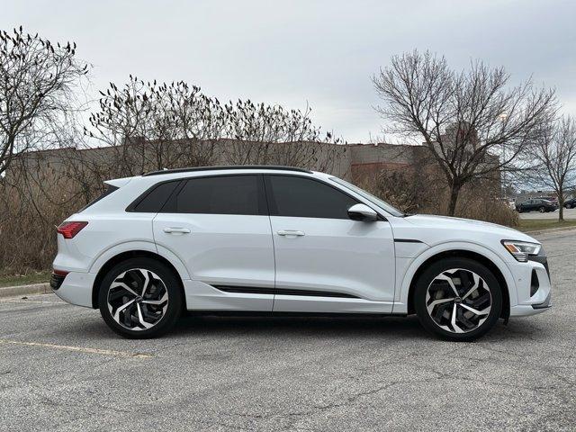 used 2024 Audi Q8 e-tron car, priced at $48,980