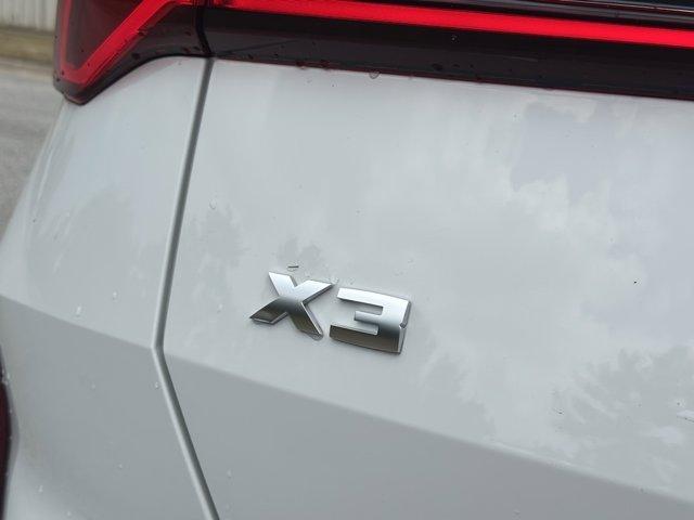 new 2025 BMW X3 car, priced at $70,175