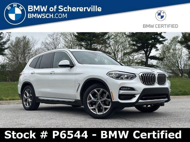used 2021 BMW X3 car, priced at $36,132