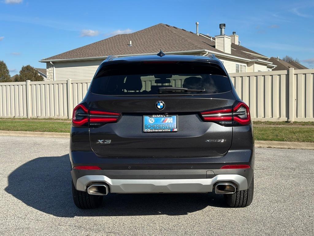 used 2022 BMW X3 car, priced at $33,680