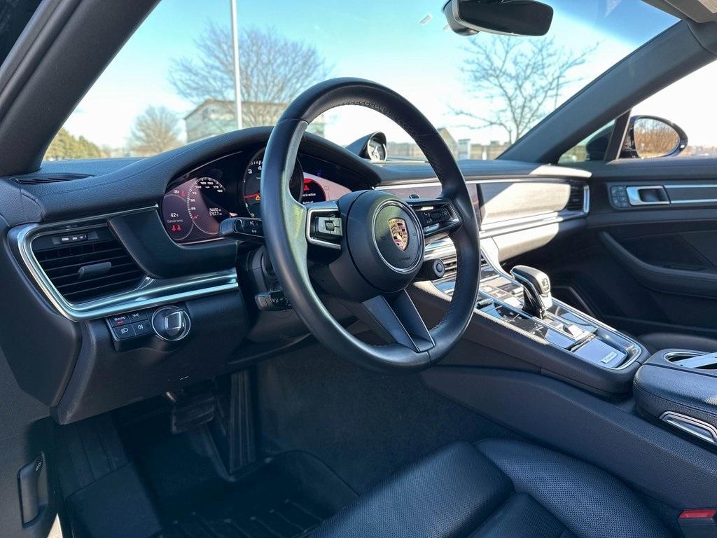 used 2022 Porsche Panamera car, priced at $73,980