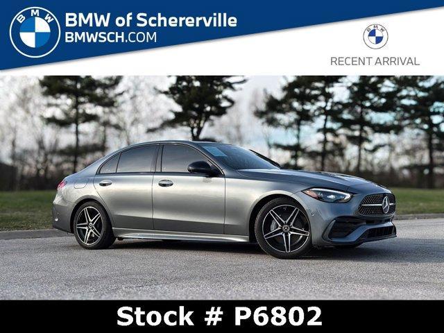 used 2024 Mercedes-Benz C-Class car, priced at $45,980