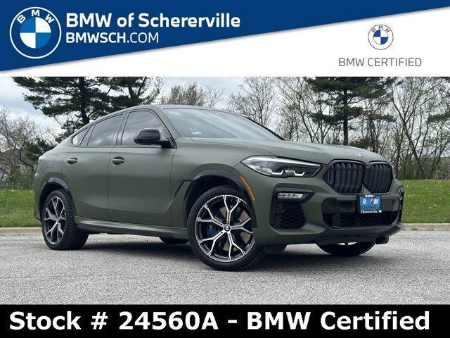 used 2020 BMW X6 car, priced at $60,216