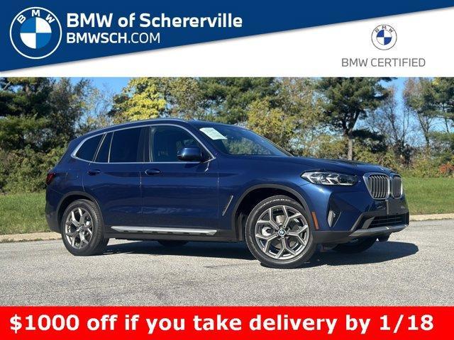 used 2022 BMW X3 car, priced at $35,869