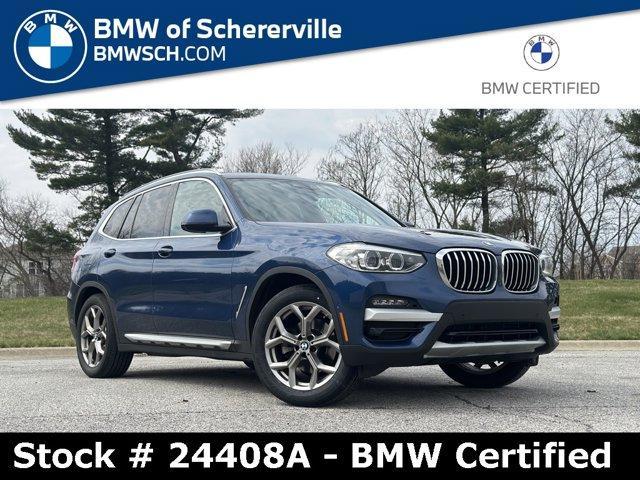 used 2021 BMW X3 car, priced at $31,276