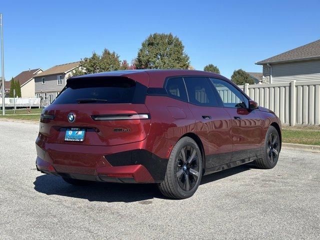 new 2025 BMW iX car, priced at $116,275