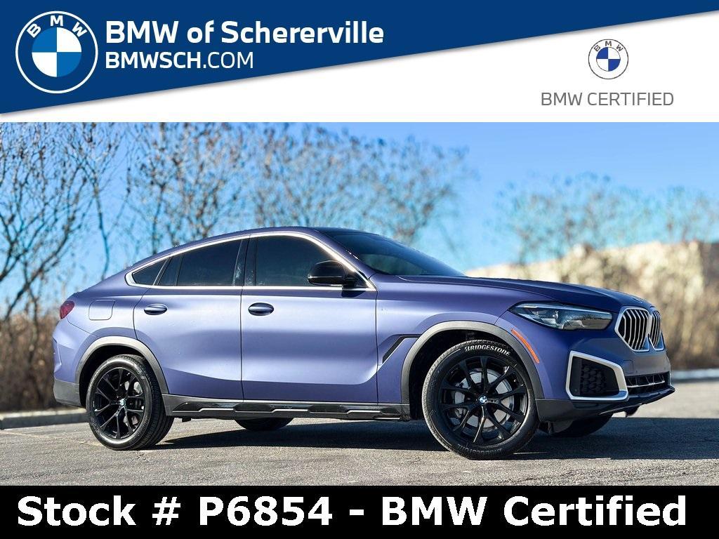 used 2023 BMW X6 car, priced at $55,980