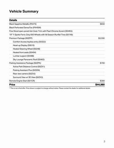 used 2024 BMW X3 car, priced at $44,980