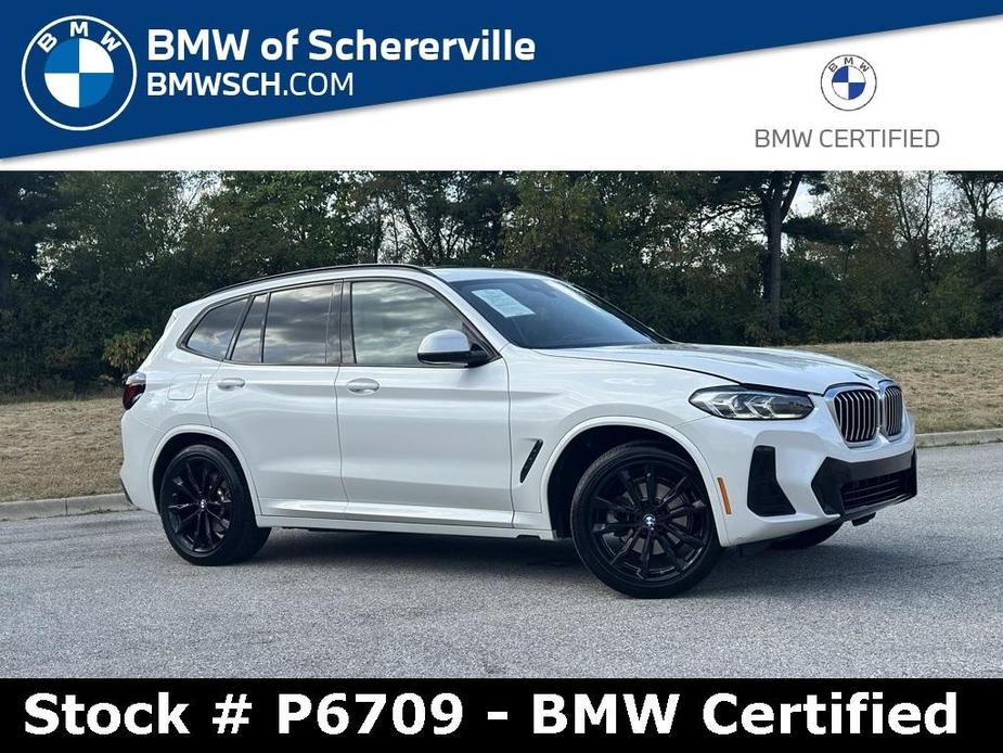 used 2022 BMW X3 car, priced at $34,980