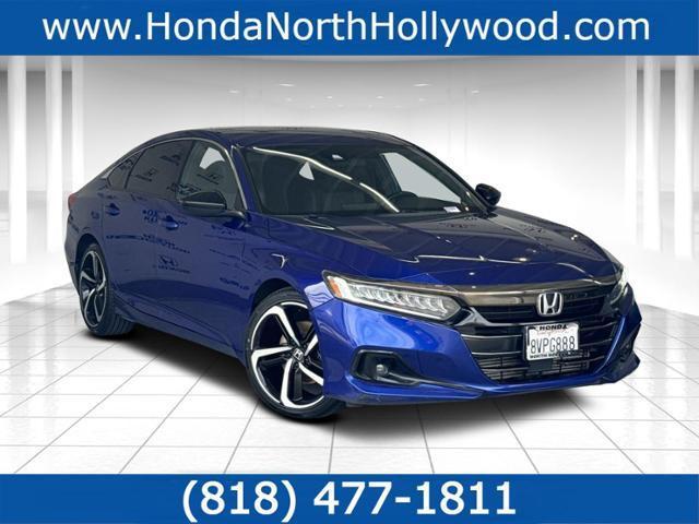 used 2021 Honda Accord car, priced at $21,749