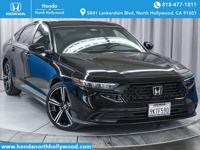 used 2024 Honda Accord Hybrid car, priced at $28,300