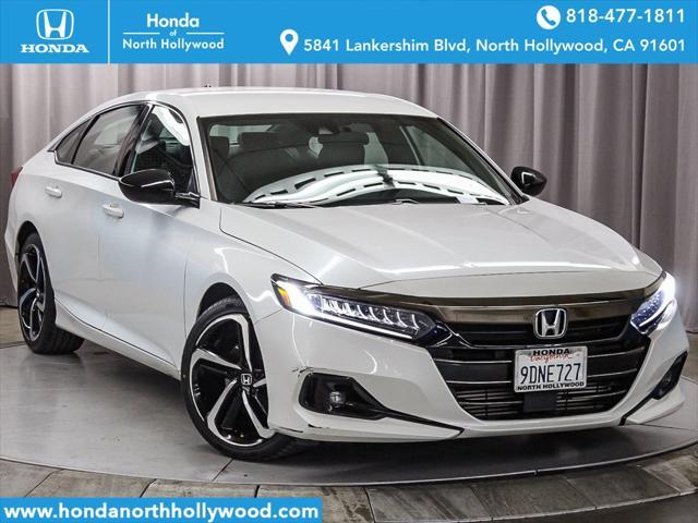 used 2022 Honda Accord car, priced at $25,207