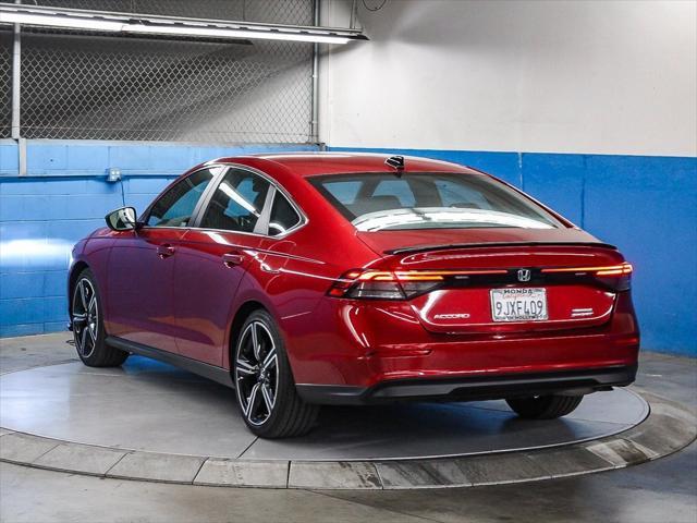 used 2023 Honda Accord Hybrid car, priced at $27,726