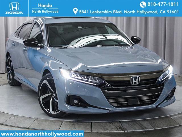 used 2022 Honda Accord car, priced at $27,997