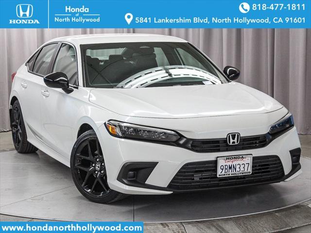 used 2022 Honda Civic car, priced at $24,457