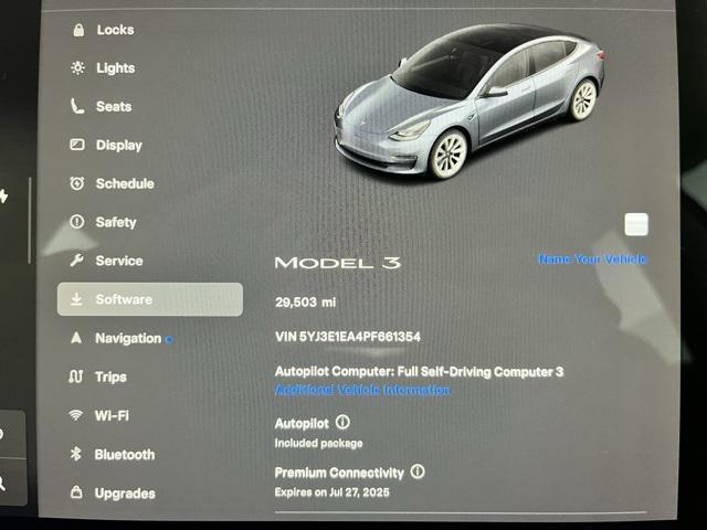 used 2023 Tesla Model 3 car