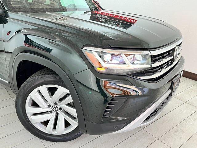 used 2021 Volkswagen Atlas car, priced at $27,996