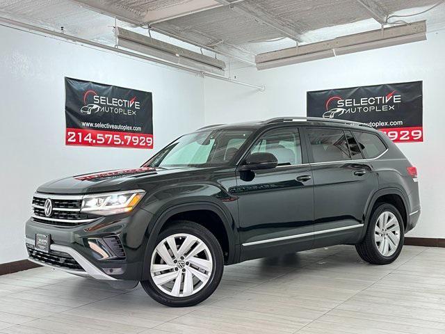 used 2021 Volkswagen Atlas car, priced at $27,996