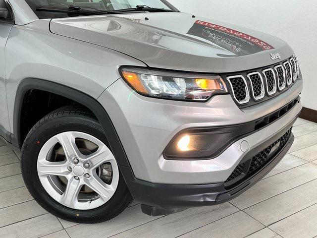 used 2023 Jeep Compass car, priced at $21,996